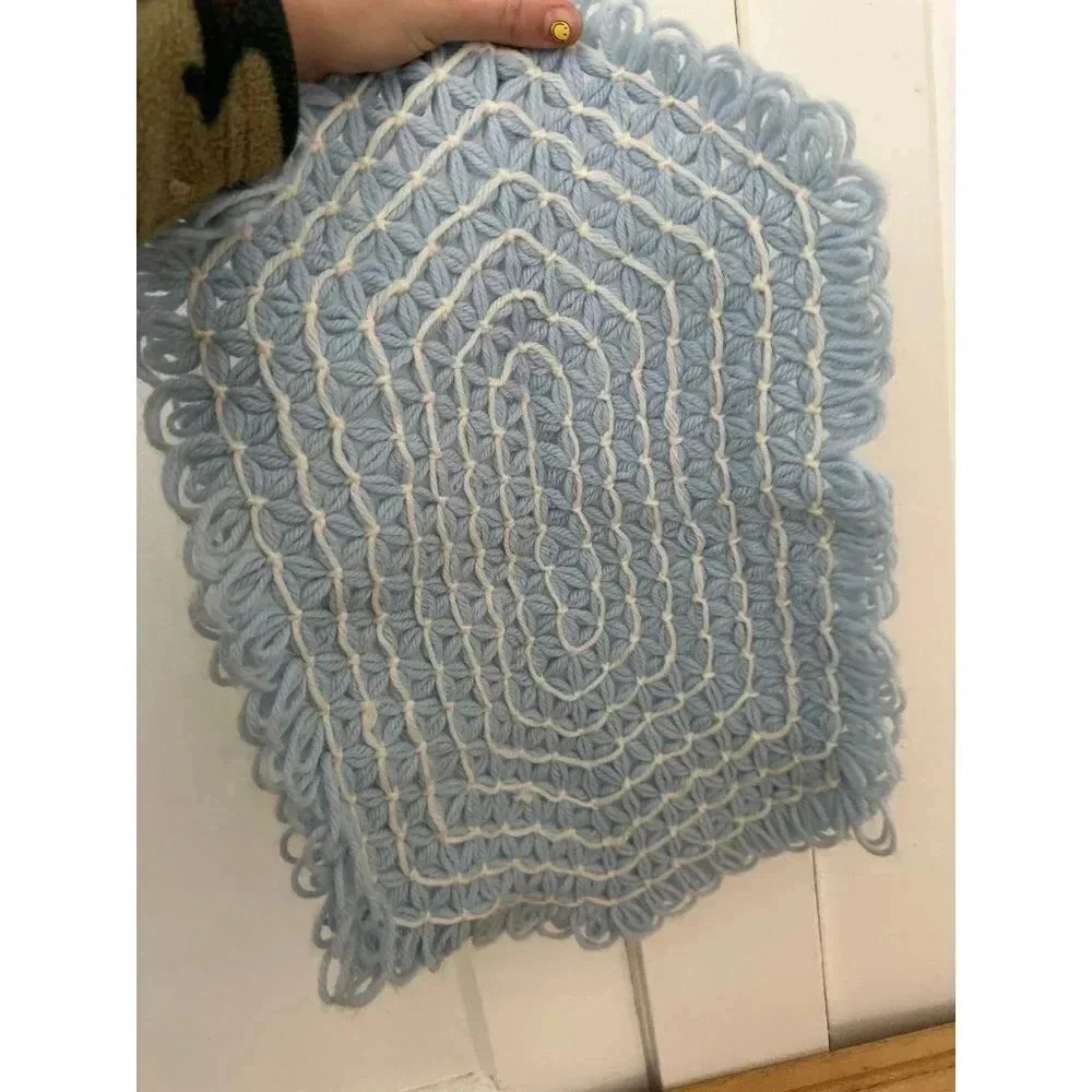 Blue and White vintage cloth